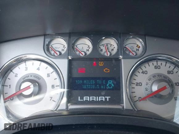 2009 Ford F-150 XLT with VIN 1FTRX12V89KB45466, listed as a IAAI auction lot 41980331 with 187,238 mi miles and . Bid and sale history available at DreamBid. Image 7.