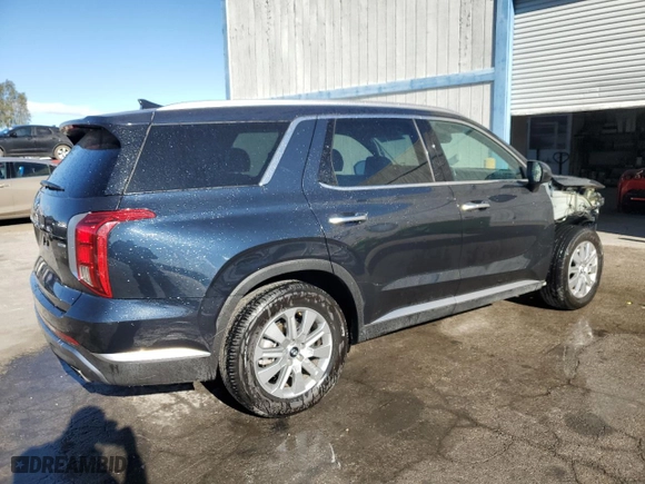 2024 Hyundai Palisade SEL with VIN KM8R2DGE6RU722665, listed as a Copart auction lot 49680335 with 23,437 mi miles and Clean Title. Bid and sale history available at carsss.com. Image 3.