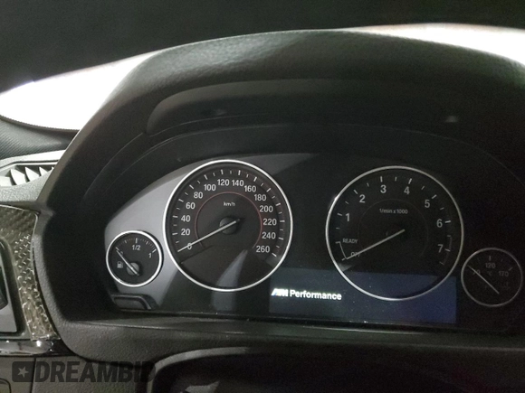 2015 BMW 4 Series 435i xDrive with VIN WBA3R5C57FK372646, listed as a Copart auction lot 84455784 with Not provided miles and Salvage title. Bid and sale history available at DreamBid. Image 9.