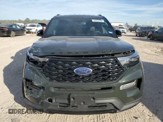 2023 Ford Explorer ST-Line with VIN 1FMSK7KH3PGA98145, listed as a Copart auction lot 82835544 with 26,405 mi miles and Salvage Title. Bid and sale history available at carsss.com. Image 5.