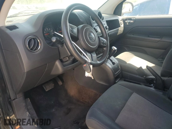 2013 Jeep Compass Sport with VIN 1C4NJDBB1DD280177, listed as a Copart auction lot 52235335 with 141,005 mi miles and Salvage Title. Bid and sale history available at carsss.com. Image 7.