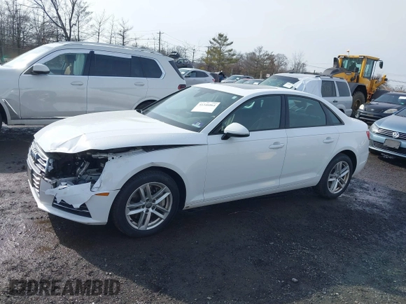 2017 Audi A4 Premium z VIN WAUANAF40HN050253, wystawiony jako IAAI lot #41346064 z przebiegiem Nie podano mil oraz . Historia ofert i sprzedaży dostępna na DreamBid. Obrazek 14.