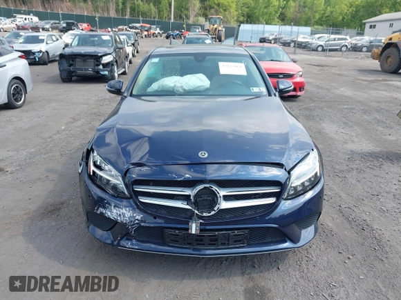 2021 Mercedes-Benz C 300 with VIN W1KWF8DB4MR631537, listed as a IAAI auction lot 42435864 with 11,807 mi miles and . Bid and sale history available at DreamBid. Image 12.