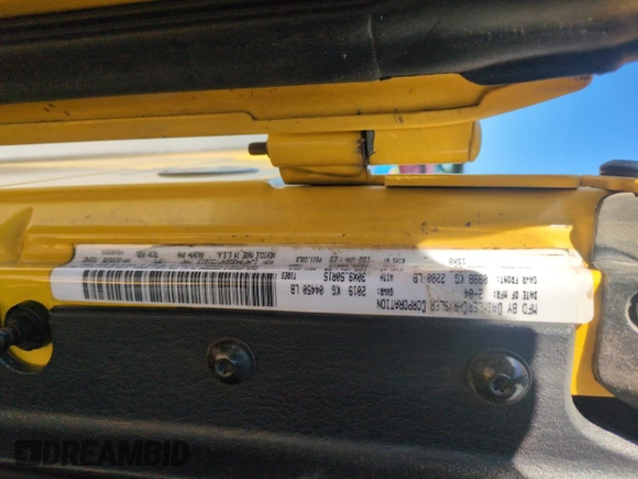 2004 Jeep Wrangler Sport z VIN 1J4FA49S64P751615, wystawiony jako Copart lot #55810895 z przebiegiem 128 165 mil mil oraz Szkoda całkowita • Salvage title. Historia ofert i sprzedaży dostępna na DreamBid. Obrazek 13.