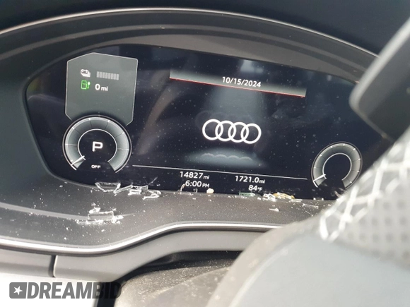 2023 Audi Q5 S line Premium Plus с VIN WA1E2AFY4P2148552, выставлен на аукционе Copart как лот 76286624 с пробегом 14 827 миль миль и Списание • Salvage title. История ставок и продаж доступна на DreamBid. Изображение 9.