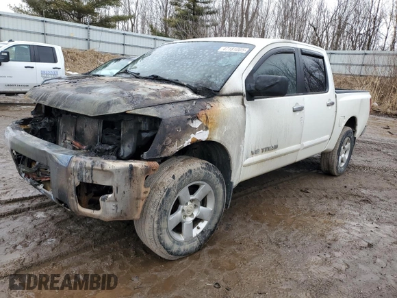 2007 Nissan Titan XE with VIN 1N6BA07A27N235630, listed as a Copart auction lot 47181005 with Not Provided miles and Clean Title. Bid and sale history available at carsss.com. Image 1.