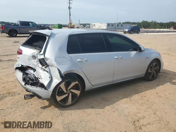 2020 Volkswagen GTI S with VIN 3VW6T7AU4LM013389, listed as a Copart auction lot 69842314 with 62,907 mi miles and Salvage Title. Bid and sale history available at DreamBid. Image 3.