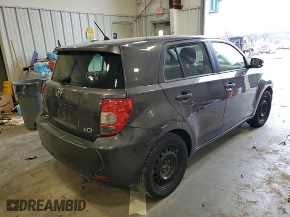 2012 Scion xD with VIN JTKKU4B43C1024191, listed as a Copart auction lot 52533265 with 135,363 mi miles and Clean Title. Bid and sale history available at DreamBid. Image 3.
