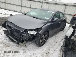 2021 Nissan Sentra SV with VIN 3N1AB8CV1MY220475, listed as a Copart auction lot 43000895 with 46,058 mi miles and Salvage Title. Bid and sale history available at DreamBid. Image 1.