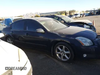 2006 Nissan Maxima 3.5 SE with VIN 1N4BA41EX6C832417, listed as a Copart auction lot 87131504 with 0 mi miles and Salvage Title. Bid and sale history available at carsss.com. Image 4.