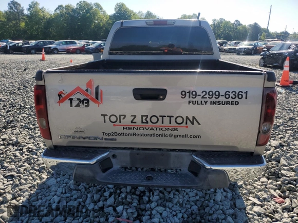 2004 GMC Canyon 1SB SLE Z85 with VIN 1GTCS136748117806, listed as a Copart auction lot 55744225 with 172,224 mi miles and Clean Title. Bid and sale history available at carsss.com. Image 6.