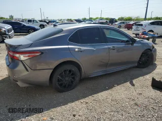 2019 Toyota Camry LE with VIN 4T1B11HK5KU842695, listed as a Copart auction lot 50763895 with 84,187 mi miles and Salvage Title. Bid and sale history available at carsss.com. Image 3.