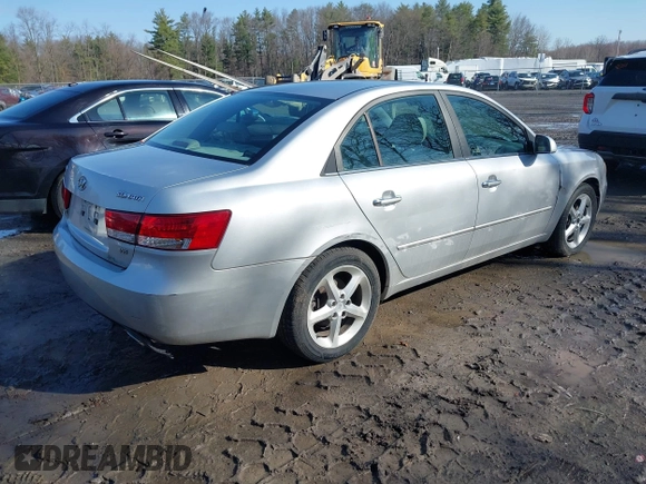 2006 Hyundai Sonata GLS with VIN 5NPEU46F96H038691, listed as a IAAI auction lot 42006706 with 125,836 mi miles and . Bid and sale history available at DreamBid. Image 4.