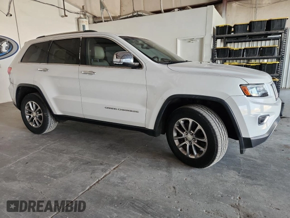 2014 Jeep Grand Cherokee Limited with VIN 1C4RJFBM0EC432617, listed as a Copart auction lot 62138915 with 169,101 mi miles and Clean title. Bid and sale history available at DreamBid. Image 4.