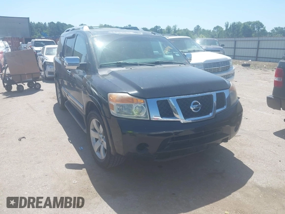 2011 Nissan Armada SV z VIN 5N1AA0ND6BN623511, wystawiony jako IAAI lot #42248998 z przebiegiem 174 878 mil mil oraz . Historia ofert i sprzedaży dostępna na DreamBid. Obrazek 1.