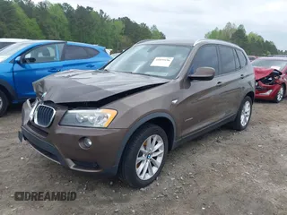 2013 BMW X3 xDrive28i with VIN 5UXWX9C50DLK59656, listed as a IAAI auction lot 41899196 with 130,417 mi miles. Bid and sale history available at carsss.com. Image 20.