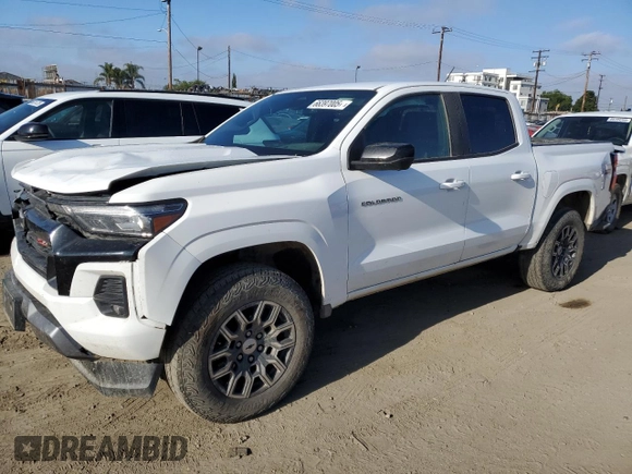 2023 Chevrolet Colorado 4WD Z71 with VIN 1GCPTDEK0P1126144, listed as a Copart auction lot 66397005 with 67,536 mi miles and Salvage title. Bid and sale history available at DreamBid. Image 1.