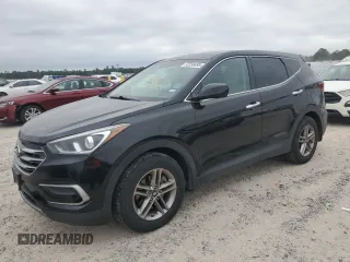 2017 Hyundai Santa Fe 2.4L z VIN 5NMZTDLB8HH046366, wystawiony jako Copart lot #52258495 z przebiegiem 77 013 mil mil oraz Czysty tytuł • Clean title. Historia ofert i sprzedaży dostępna na DreamBid. Obrazek 1.