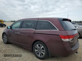 2016 Honda Odyssey Touring Elite with VIN 5FNRL5H9XGB109463, listed as a Copart auction lot 57483225 with 182,450 mi miles and Salvage title. Bid and sale history available at DreamBid. Image 2.