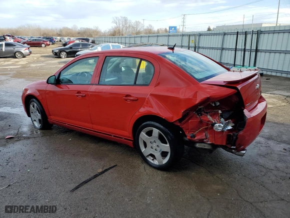 2010 Chevrolet Cobalt LT w/2LT with VIN 1G1AF5F57A7198936, listed as a Copart auction lot 44399345 with 129,973 mi miles and Salvage Title. Bid and sale history available at carsss.com. Image 2.