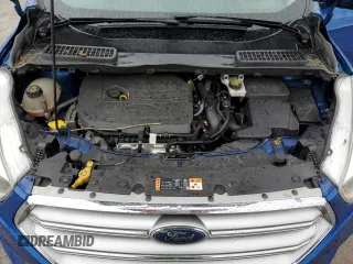 2017 Ford Escape SE with VIN 1FMCU0GD4HUA76377, listed as a Copart auction lot 52024295 with 162,114 mi miles and Salvage Title. Bid and sale history available at carsss.com. Image 12.