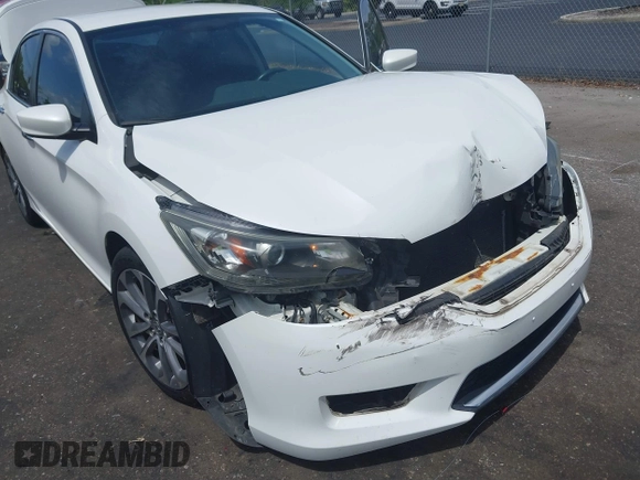 2014 Honda Accord Sport with VIN 1HGCR2F57EA002333, listed as a IAAI auction lot 42184697 with 168,704 mi miles and . Bid and sale history available at DreamBid. Image 6.