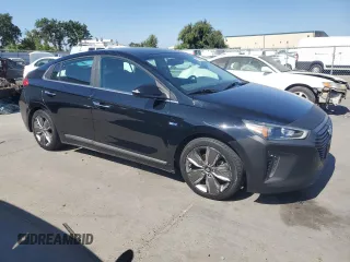 2017 Hyundai Ioniq Limited with VIN KMHC85LC9HU039811, listed as a Copart auction lot 62559315 with 160,552 mi miles and Clean title. Bid and sale history available at DreamBid. Image 4.