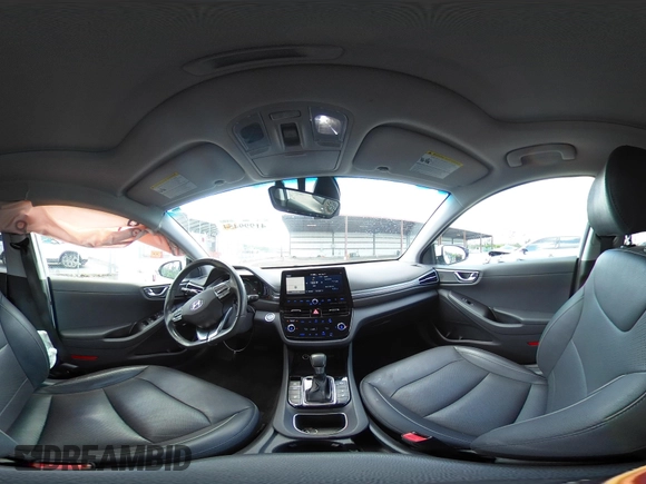 2020 Hyundai Ioniq Limited with VIN KMHC05LCXLU217578, listed as a IAAI auction lot 41999454 with 104,694 mi miles and . Bid and sale history available at DreamBid. Image 18.