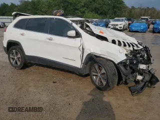 2019 Jeep Cherokee Limited with VIN 1C4PJMDX5KD135027, listed as a Copart auction lot 46635215 with 0 mi miles and Salvage Title. Bid and sale history available at carsss.com. Image 4.