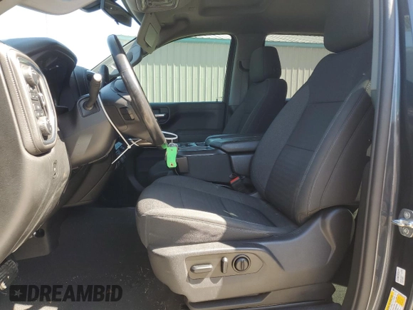 2021 Chevrolet Silverado 1500 LT with VIN 1GCUYDED6MZ317005, listed as a Copart auction lot 47091675 with 46,381 mi miles and Salvage Title. Bid and sale history available at DreamBid. Image 7.