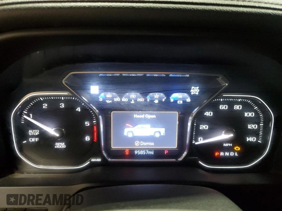 2020 GMC Sierra 1500 Denali z VIN 3GTU9FET5LG249648, wystawiony jako Copart lot #49540395 z przebiegiem 95 857 mil mil oraz Czysty tytuł • Clean title. Historia ofert i sprzedaży dostępna na DreamBid. Obrazek 9.