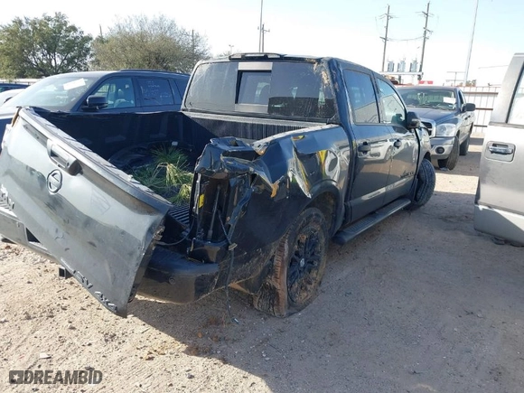 2019 Nissan Titan SV with VIN 1N6AA1E5XKN527266, listed as a IAAI auction lot 41737959 with 1 mi miles. Bid and sale history available at carsss.com. Image 4.