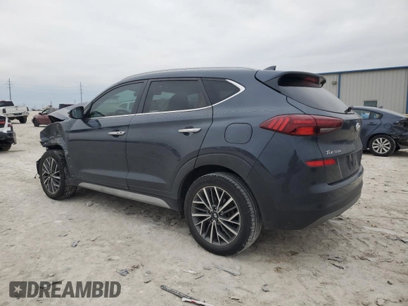 2019 Hyundai Tucson Sport with VIN KM8J33AL8KU020171, listed as a Copart auction lot 46378165 with 99,348 mi miles and Salvage Title. Bid and sale history available at carsss.com. Image 2.