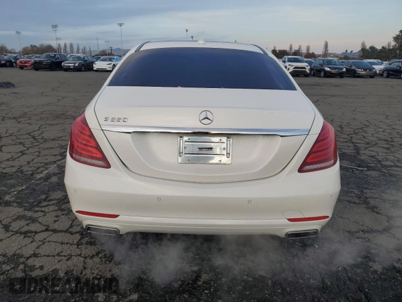 2014 Mercedes-Benz S-Class S 550 with VIN WDDUG8CB8EA065842, listed as a Copart auction lot 85600634 with 96,283 mi miles and Salvage Title. Bid and sale history available at carsss.com. Image 6.