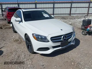 2018 Mercedes-Benz C with VIN 55SWF4JB0JU262196, listed as a IAAI auction lot 41763838 with 98,948 mi miles. Bid and sale history available at carsss.com. Image 1.