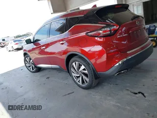 2019 Nissan Murano Platinum with VIN 5N1AZ2MJ7KN125409, listed as a IAAI auction lot 42325239 with 72,698 mi miles and . Bid and sale history available at DreamBid. Image 14.