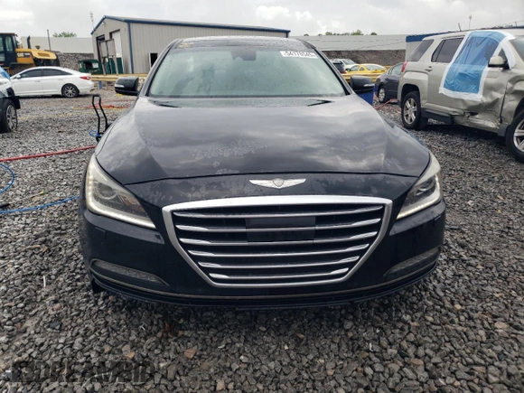 2017 Genesis G80 3.8L with VIN KMHGN4JE7HU201735, listed as a Copart auction lot 54178545 with 153,537 mi miles and Salvage title. Bid and sale history available at DreamBid. Image 5.