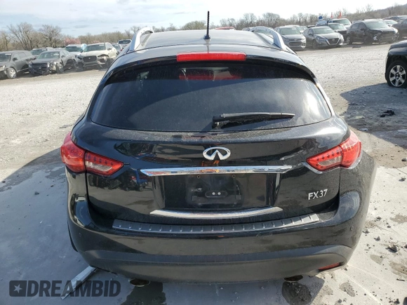 2013 Infiniti FX with VIN JN8CS1MW8DM170086, listed as a Copart auction lot 49958785 with 102,737 mi miles and Salvage Title. Bid and sale history available at carsss.com. Image 6.