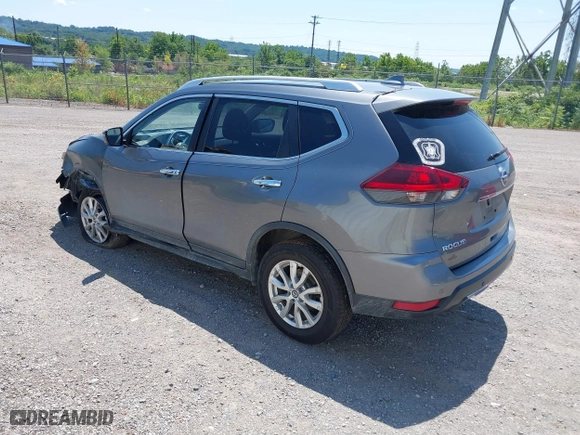 2020 Nissan Rogue SV with VIN JN8AT2MV7LW142543, listed as a IAAI auction lot 39914861 with 67,429 mi miles. Bid and sale history available at carsss.com. Image 3.