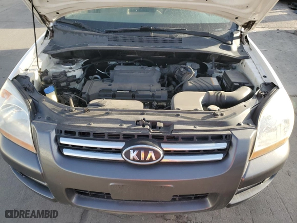 2008 Kia Sportage LX with VIN KNDJE724087522774, listed as a Copart auction lot 49913465 with 115,392 mi miles and Salvage Title. Bid and sale history available at carsss.com. Image 12.