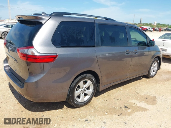 2020 Toyota Sienna LE Auto Access Seat with VIN 5TDKZ3DC2LS036312, listed as a IAAI auction lot 42307857 with 107,653 mi miles and . Bid and sale history available at DreamBid. Image 4.