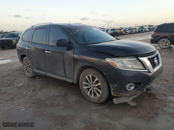 2016 Nissan Pathfinder SL with VIN 5N1AR2MN7GC611756, listed as a Copart auction lot 85578834 with 181,657 mi miles and Salvage Title. Bid and sale history available at carsss.com. Image 4.