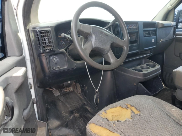 2006 GMC Savana Cargo Van with VIN 1GTFG15X961171835, listed as a Copart auction lot 69777534 with 227,545 mi miles and Salvage Title. Bid and sale history available at carsss.com. Image 8.