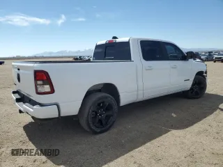 2022 Ram 1500 Big Horn with VIN 1C6RREMTXNN408134, listed as a Copart auction lot 50656415 with 28,686 mi miles and Salvage Title. Bid and sale history available at carsss.com. Image 3.
