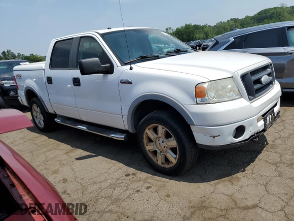 2007 Ford F-150 XLT z VIN 1FTPW14527FA17852, wystawiony jako Copart lot #60292485 z przebiegiem 189 295 mil mil oraz Czysty tytuł • Clean title. Historia ofert i sprzedaży dostępna na DreamBid. Obrazek 4.