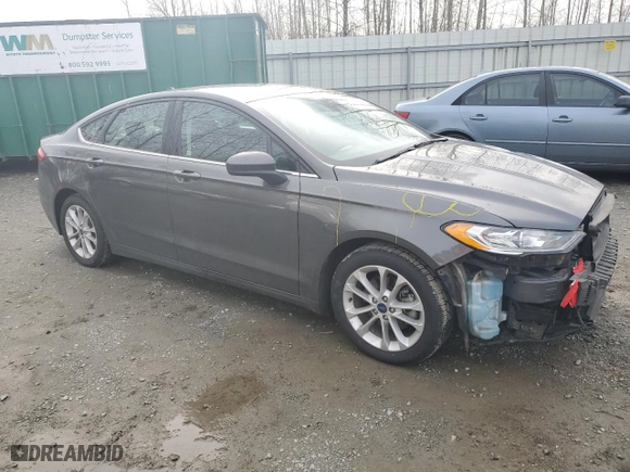 2020 Ford Fusion Hybrid SE with VIN 3FA6P0LU4LR177066, listed as a Copart auction lot 48681315 with 52,660 mi miles and Clean Title. Bid and sale history available at carsss.com. Image 4.
