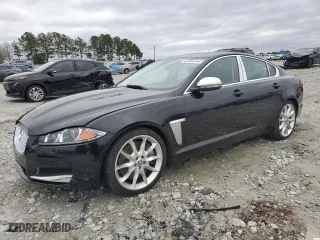 2013 Jaguar XF V8 Supercharged RWD with VIN SAJWA0HE3DMS83159, listed as a Copart auction lot 87364194 with 49,436 mi miles and Salvage Title. Bid and sale history available at carsss.com. Image 1.