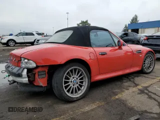 2001 BMW Z3 3.0i with VIN WBACN53441LJ56422, listed as a Copart auction lot 81127494 with 0 mi miles and Clean Title. Bid and sale history available at carsss.com. Image 3.