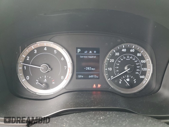 2020 Hyundai Venue SEL with VIN KMHRC8A37LU026660, listed as a Copart auction lot 52907665 with 64,913 mi miles and Salvage title. Bid and sale history available at DreamBid. Image 9.