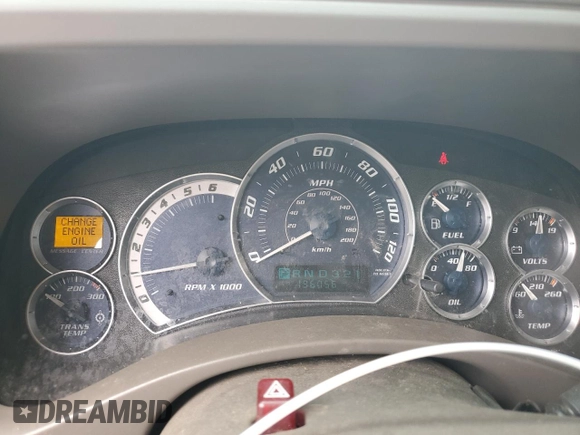 2002 Cadillac Escalade with VIN 1GYEK63N62R247073, listed as a Copart auction lot 60094005 with 196,056 mi miles and Clean title. Bid and sale history available at DreamBid. Image 9.